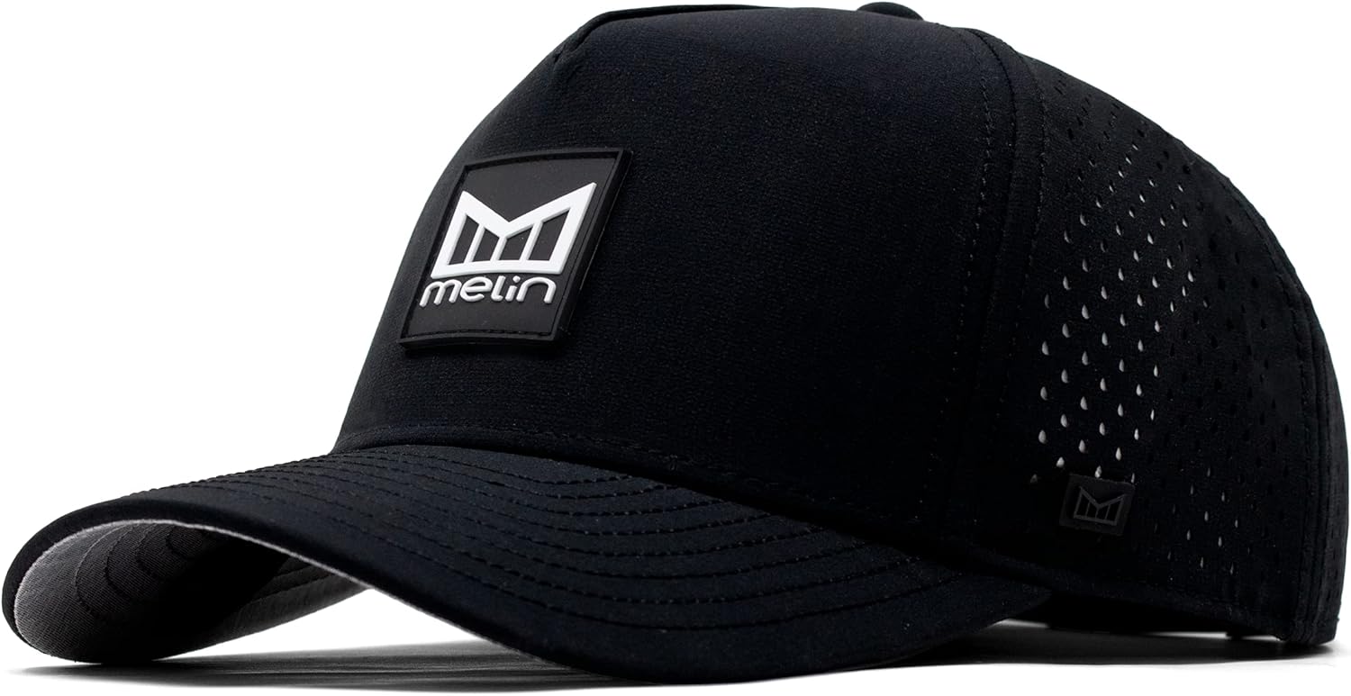 Odysea Stacked Hydro, Snapback Hats, Water-Resistant Baseball Caps for Men & Women, Golf, Running, or Workout Hat
