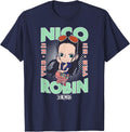 Anime Chibi Nico Robin Portrait Unisex , , , Long Sleeve Tee