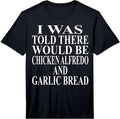 Cool Chicken Alfredo Humor Quote Merch