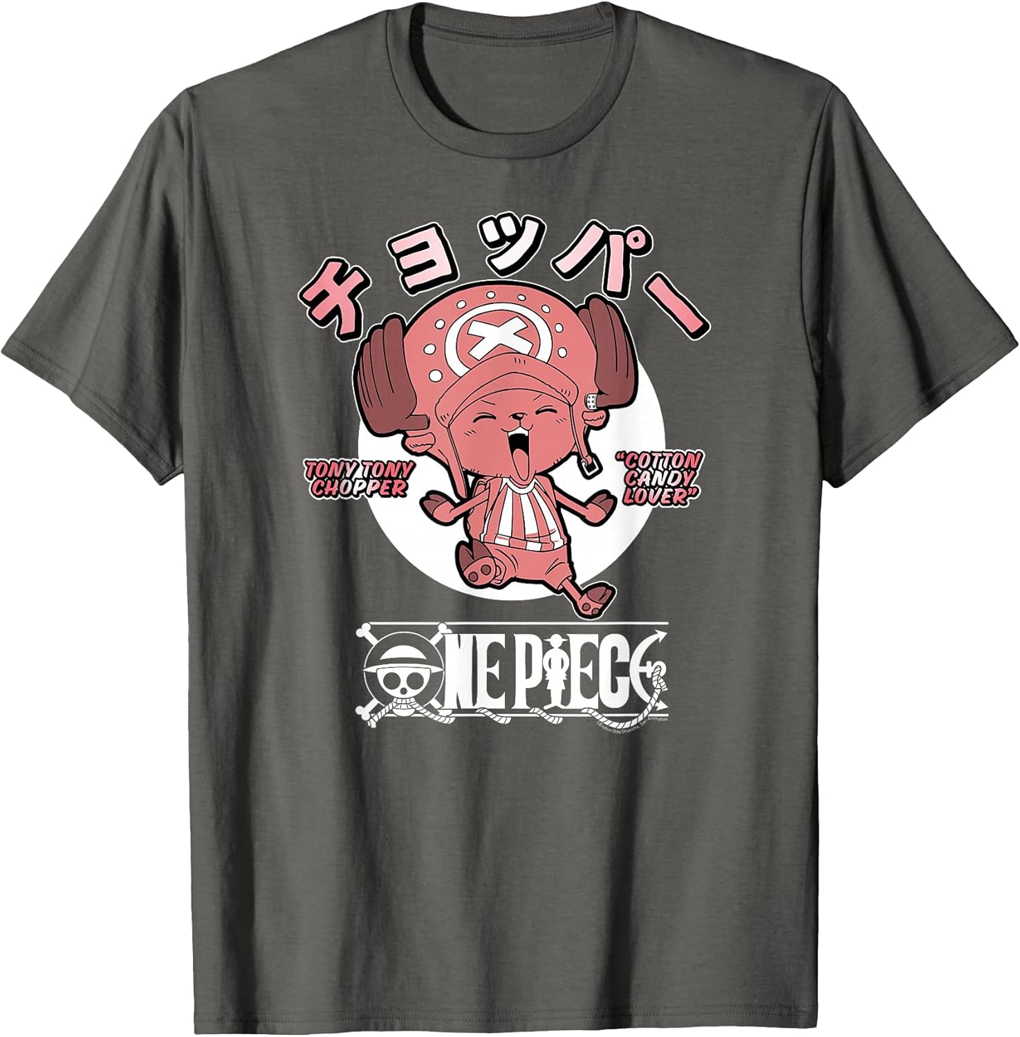 Anime Chopper Cotton Candy Lover with Logo Unisex , , , Long Sleeve Tee