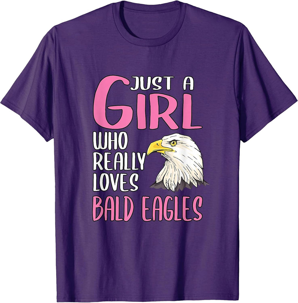 Funny Bald Eagle Merch for Women & Girls