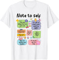 Note to Self Motivational Be Yourself Mental Health Matters Unisex , , , Long Sleeve Tee