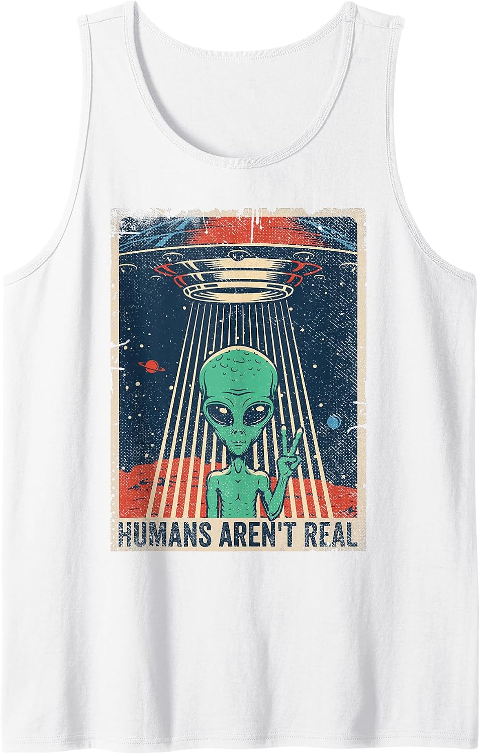 Funny Alien Gifts Space Galaxy UFO Tees Merch