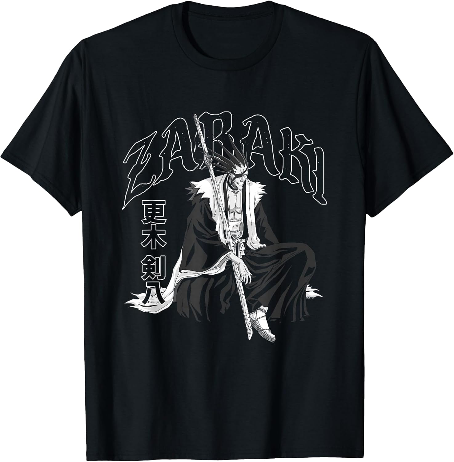 Zabaki Gothic Print Anime Unisex , , , Long Sleeve Tee