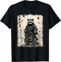 Samurai Raccoon, Japanese Warrior & Art | Vintage Anime Unisex , , , Long Sleeve Tee