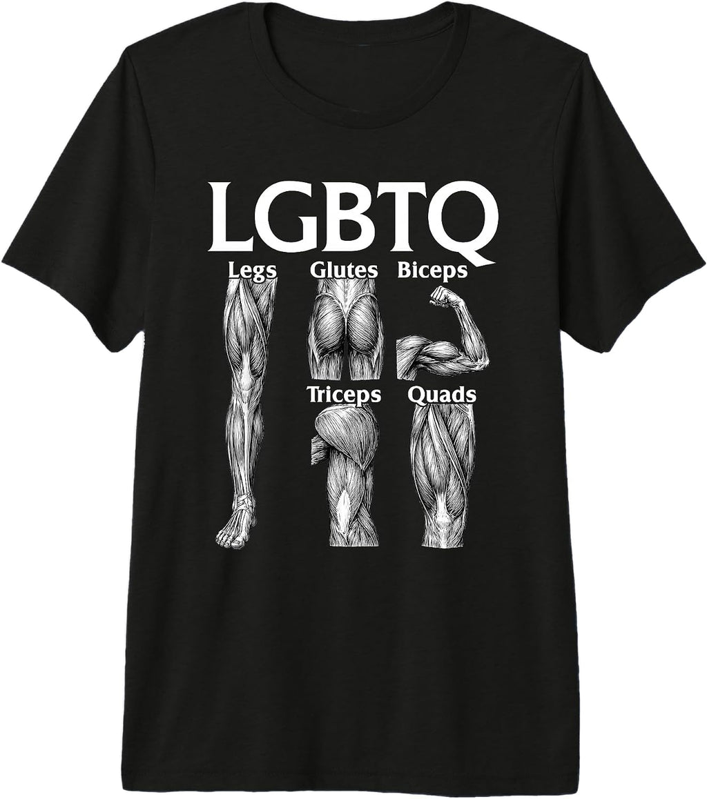 LGBTQ Muscle Anatomy Funny Gym