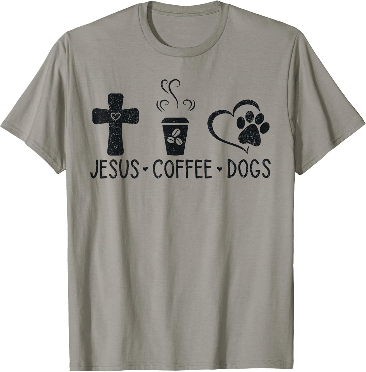 Jesus Coffee Dogs Funny Christian Dog Owners Lovers Men Women Unisex , , , Long Sleeve Tee