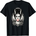 Gothic Monster Bride Bubblegum, Vintage Halloween Aesthetic Unisex , , , Long Sleeve Tee