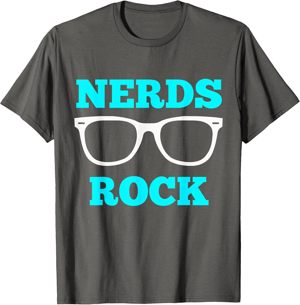 Nerdy Geek Nerd T shirt: Girl Boy Nerds Rock