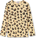 Girls Long Sleeve - Soft Tops Pink Cute Cat Graphic Tee Size 6-14 Unisex , , , Long Sleeve Tee