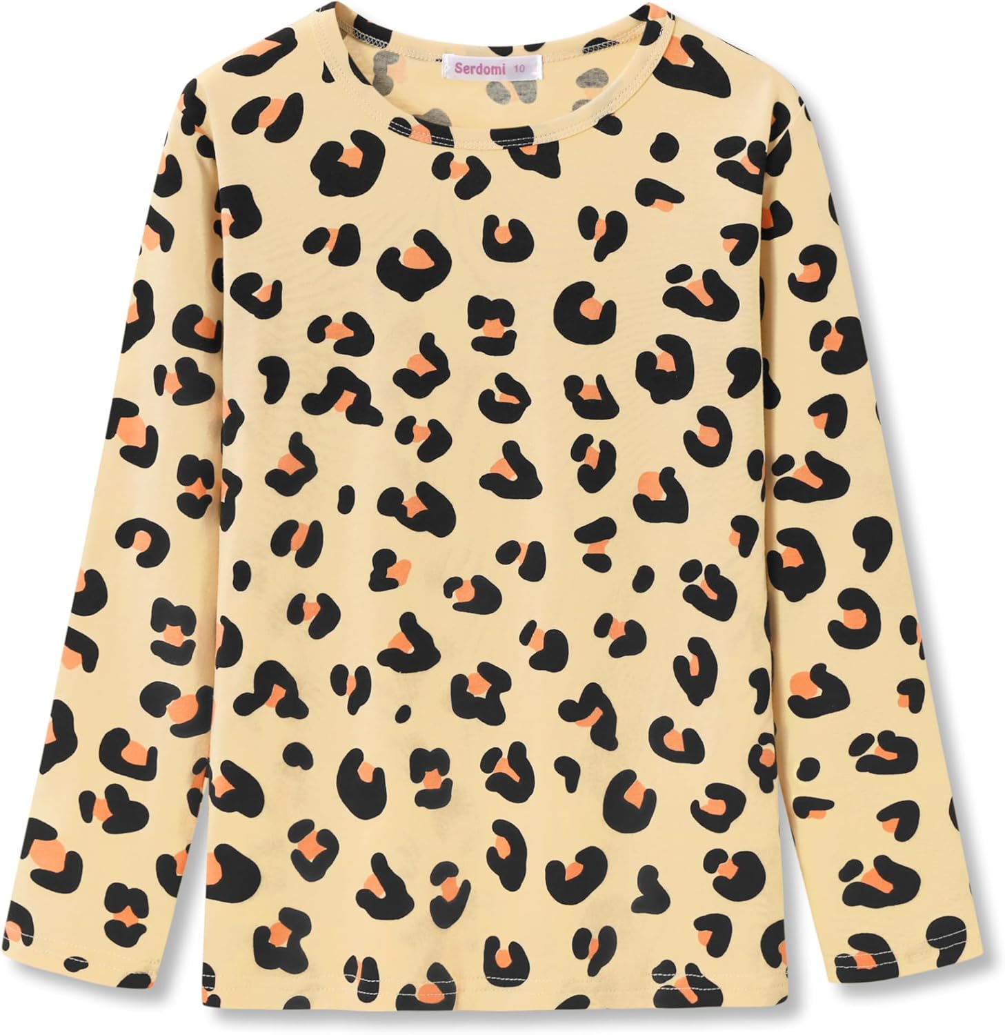 Girls Long Sleeve - Soft Tops Pink Cute Cat Graphic Tee Size 6-14 Unisex , , , Long Sleeve Tee