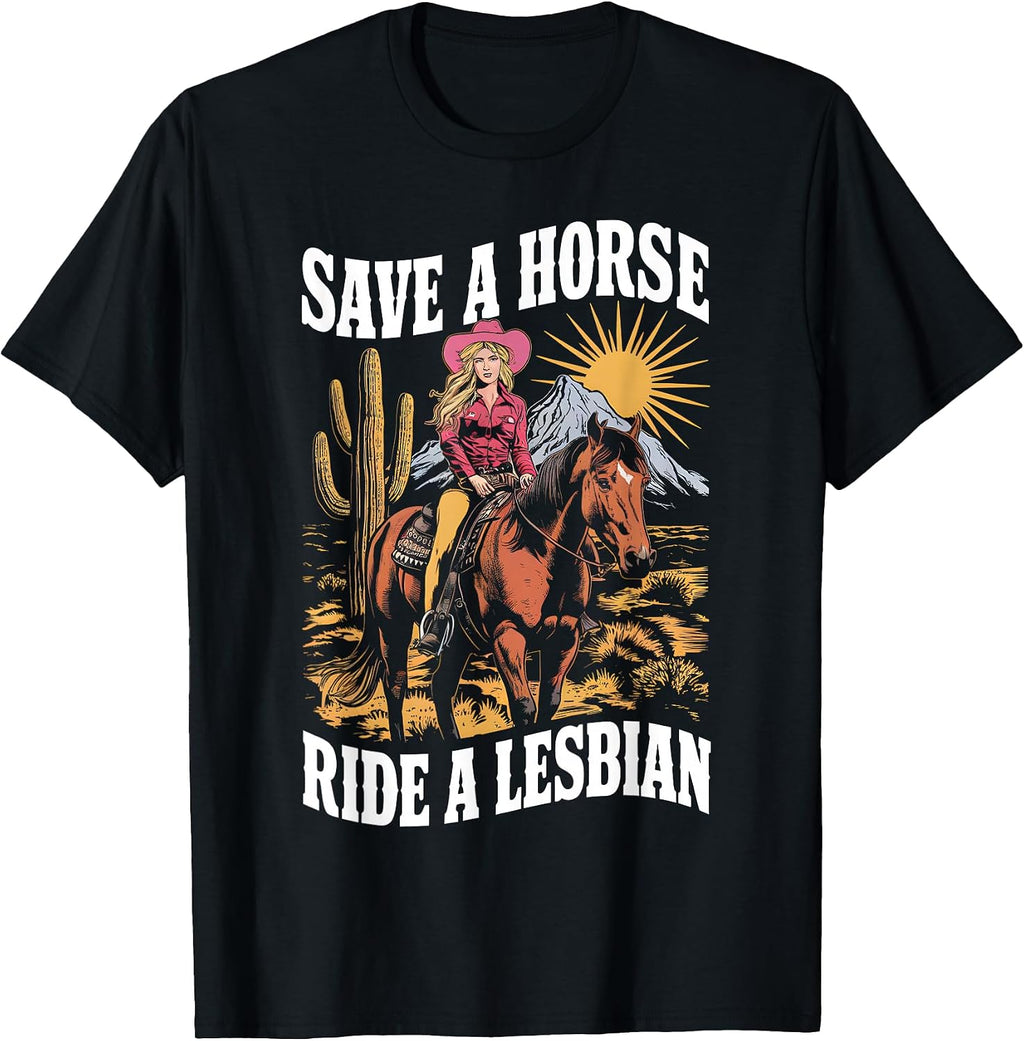 Cool Save A Horse Ride A Lesbian Designs