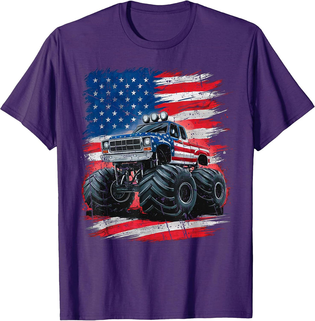 Monster Trucks Retro Tees