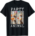 Cat Lover Animal Themed Happy Cat Birthday , Small, Black Unisex , , , Long Sleeve Tee