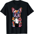 Cool French Bulldog Art for Women Mama Mom Frenchie Lover Unisex , , , Long Sleeve Tee