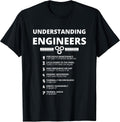 Understanding Engineers - Funny Sarcastic Engineering Gift Small Unisex , , , Long Sleeve Tee