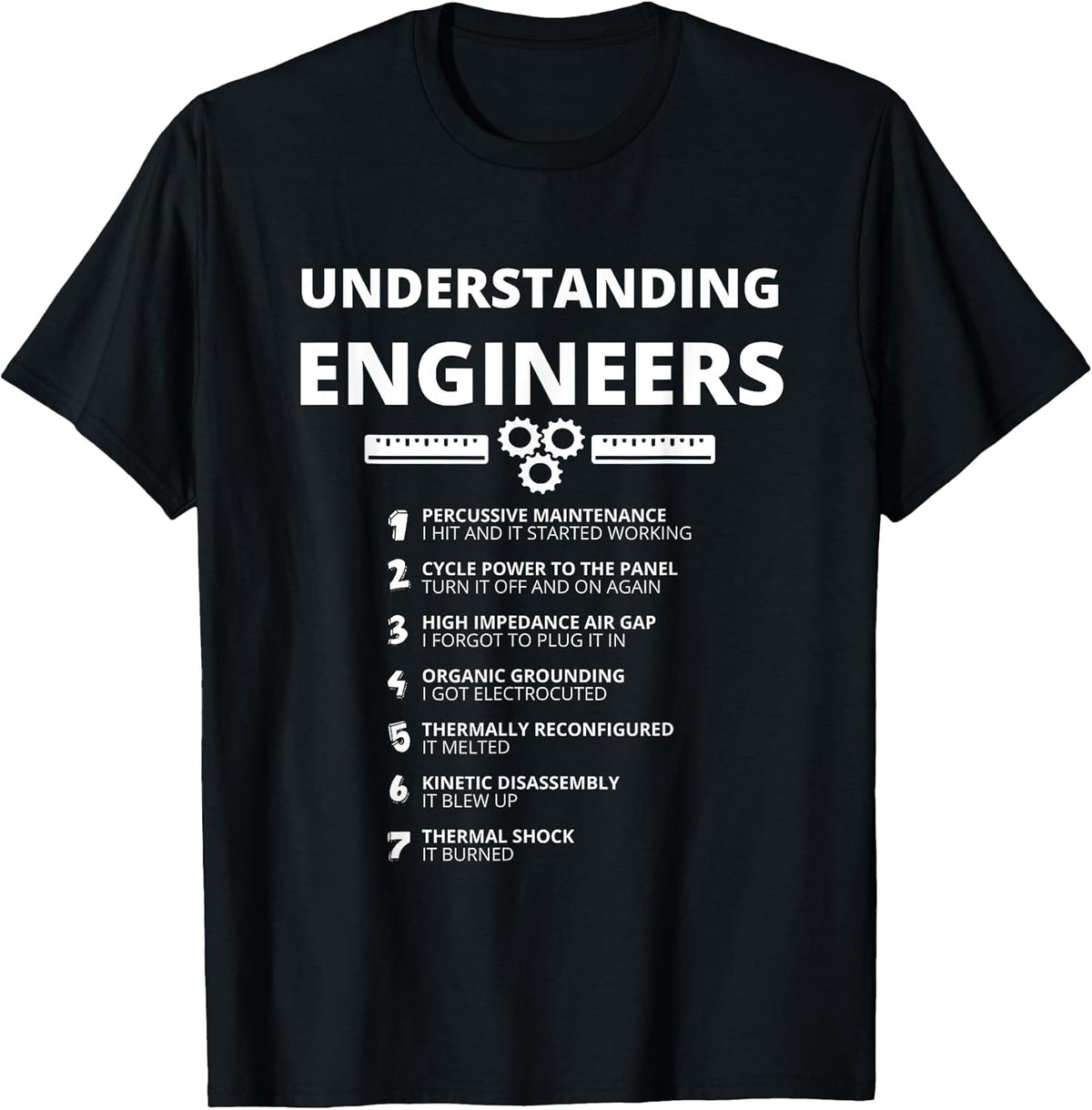 Understanding Engineers - Funny Sarcastic Engineering Gift Small Unisex , , , Long Sleeve Tee