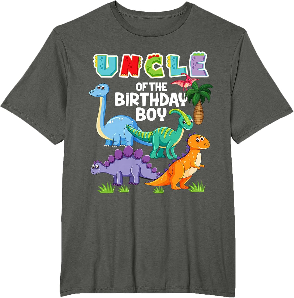 Dinosaurs Theme Birthday Uncle Of The Birthday Boy