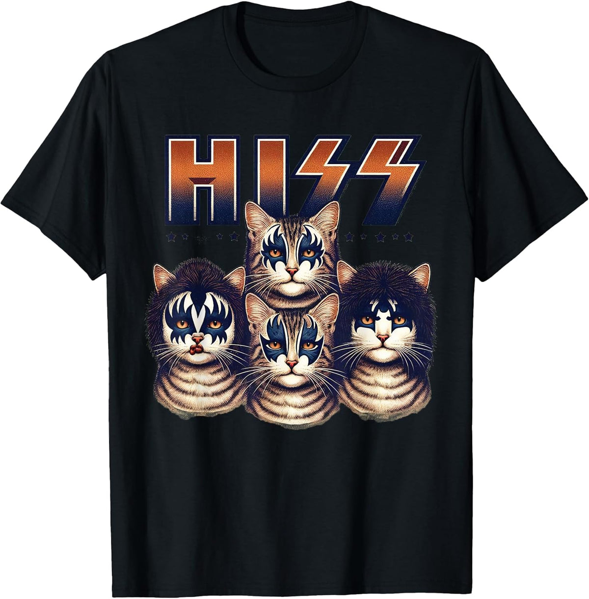 Hiss Cats Rock Kittens Rocking for Cat Lover Cat Mom Cat Dad Unisex , , , Long Sleeve Tee