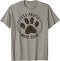 Less People More Dogs Funny Sarcastic Sayings Dog Lover Men Women Kids Unisex , , , Long Sleeve Tee