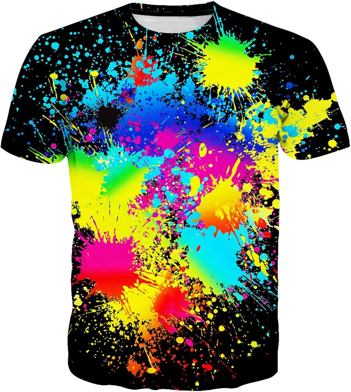 Unisex 3D Pattern Printed Short Sleeve Casual Graphics Tees Unisex , , , Long Sleeve Tee