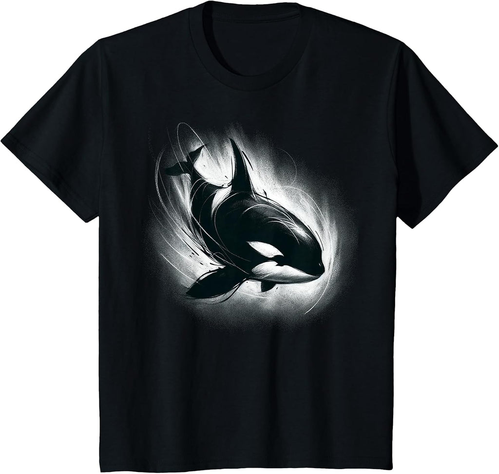 Awesome Whales Apparel In Black And White