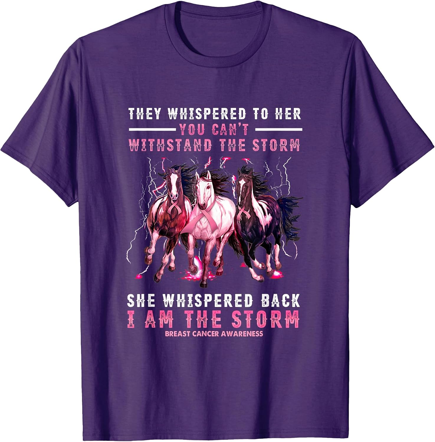 Horse Breast Cancer By Merch