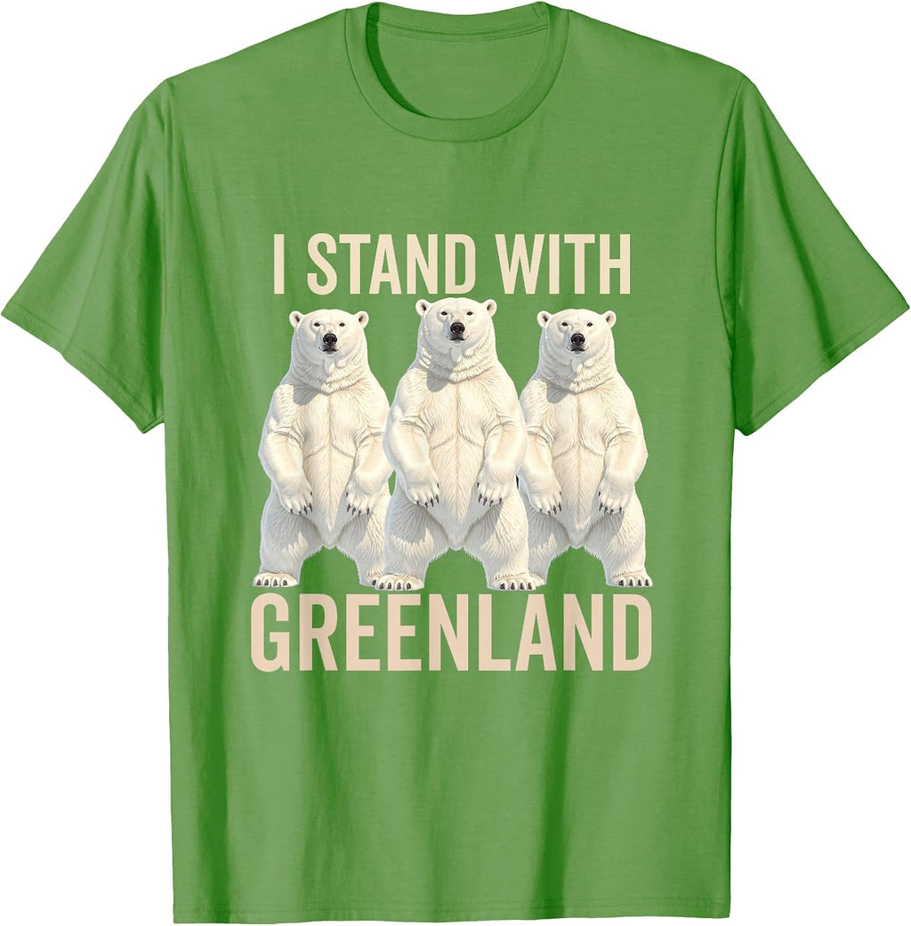 I stand with Greenland Merch Apparel
