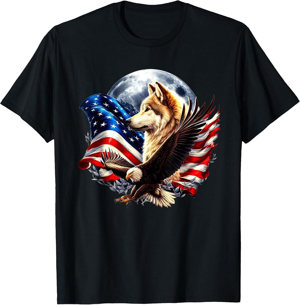 Wolf Flag Tees