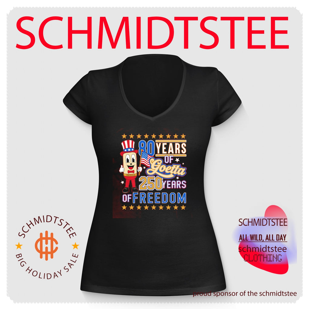80 Years of Goetta 250 Years of Freedom USA flag shirt