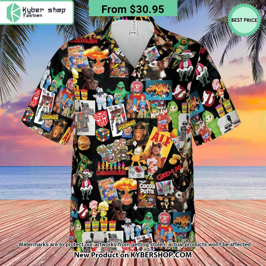 80’s Kids Starter Pack Hawaiian Shirt