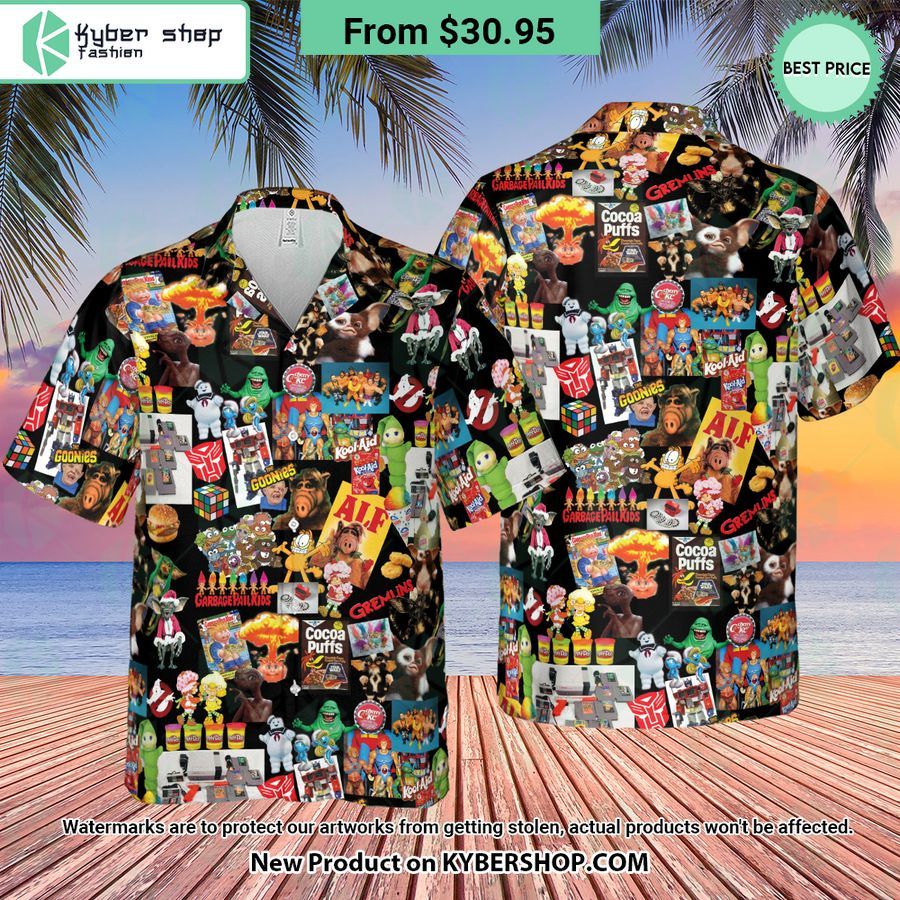 80’s Kids Starter Pack Hawaiian Shirt