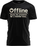Funny Gamer | Offline Mode Gaming Shirt - Back to School Gift Unisex , , , Long Sleeve Tee