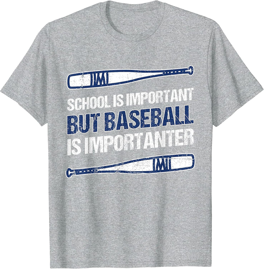Baseball Is Importanter Funny Novelty Co.