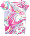 Short Sleeve Tie Front Top Unisex , , , Long Sleeve Tee