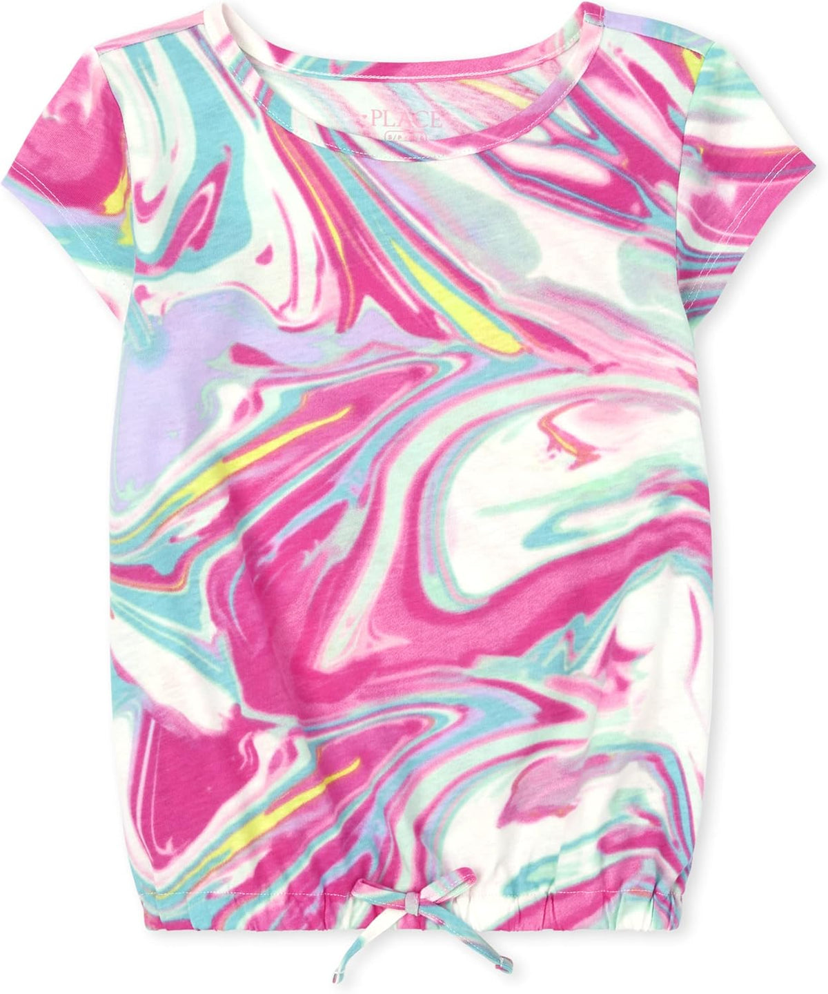 Short Sleeve Tie Front Top Unisex , , , Long Sleeve Tee