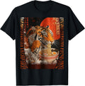 tiger eats ramen to relax mesh jersey