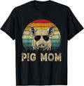 Pig Mom Vintage Retro Mothers Day Funny Gift