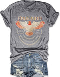 Women Rock Band T Shirts Country Music Shirt Vintage Country Concert Outfit Music Graphic Tees Short Sleeve Tops