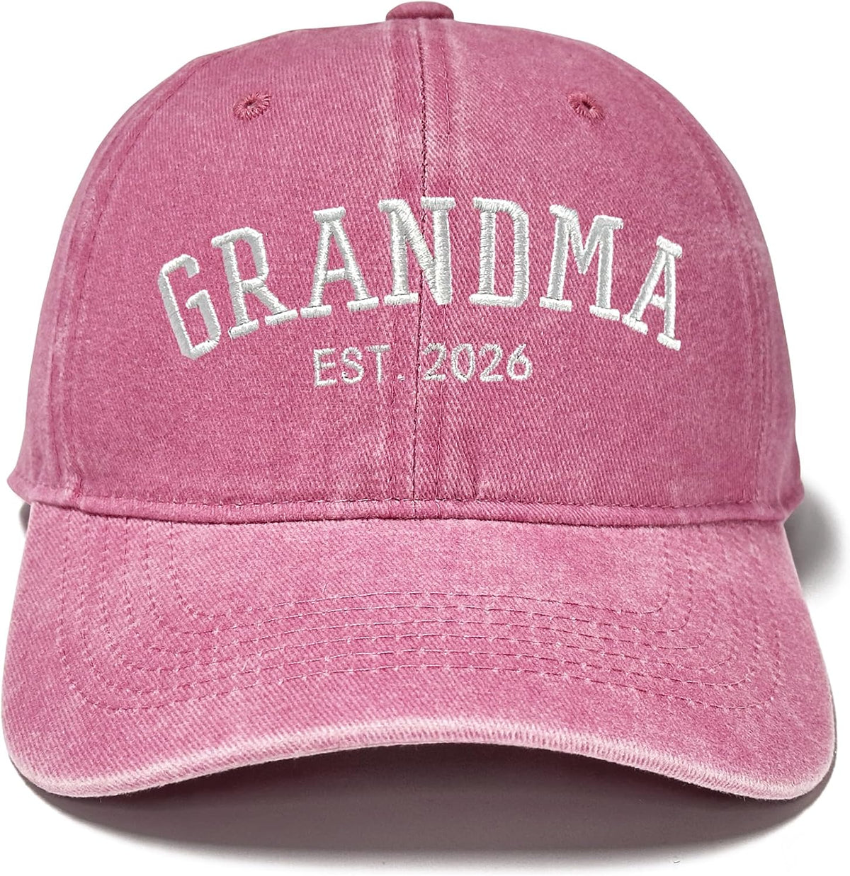 Embroidery Established in 2026 Baseball Hat for Grandpa Grandma Daddy Abuela Abuelo Hubby Wifey Uncle and Auntie