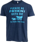 Funny Sarcastic Saying Tee Shirts for Men - Husband, Dad, Grandpa, Boyfriend Son Humor Joke