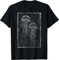 Jellyfish Alt Grunge Goth Alternative Gothic Y2K Aesthetic Unisex , , , Long Sleeve Tee