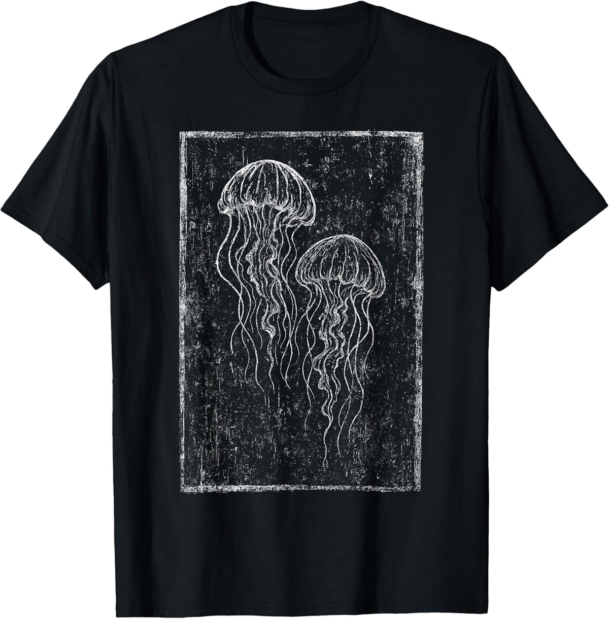 Jellyfish Alt Grunge Goth Alternative Gothic Y2K Aesthetic Unisex , , , Long Sleeve Tee