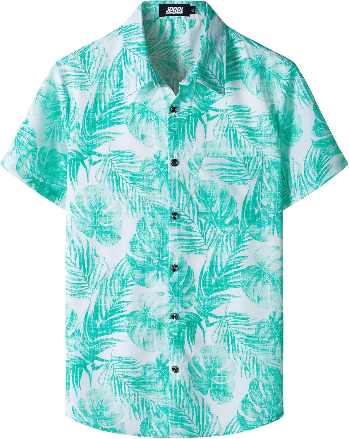 Mens Floral Hawaiian Shirt Front Pocket Casual Aloha Shirts Unisex , , , Long Sleeve Tee