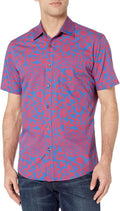 Men's Regular-Fit Short-Sleeve Poplin Shirt Unisex , , , Long Sleeve Tee