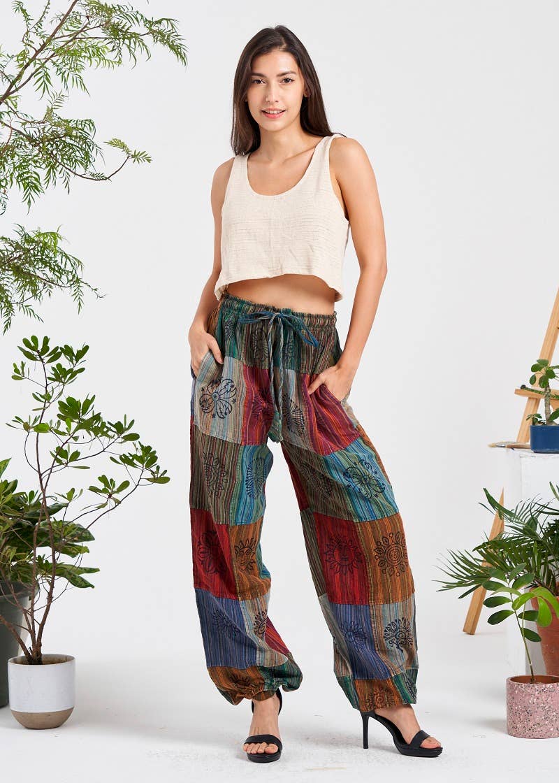 Multi-Patch Pants (KT-1410)