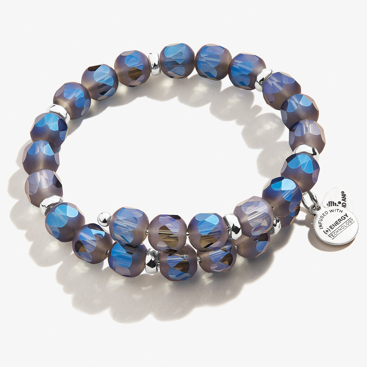 Nova Ocean Blue Beaded Wrap Bracelet T-Shirts