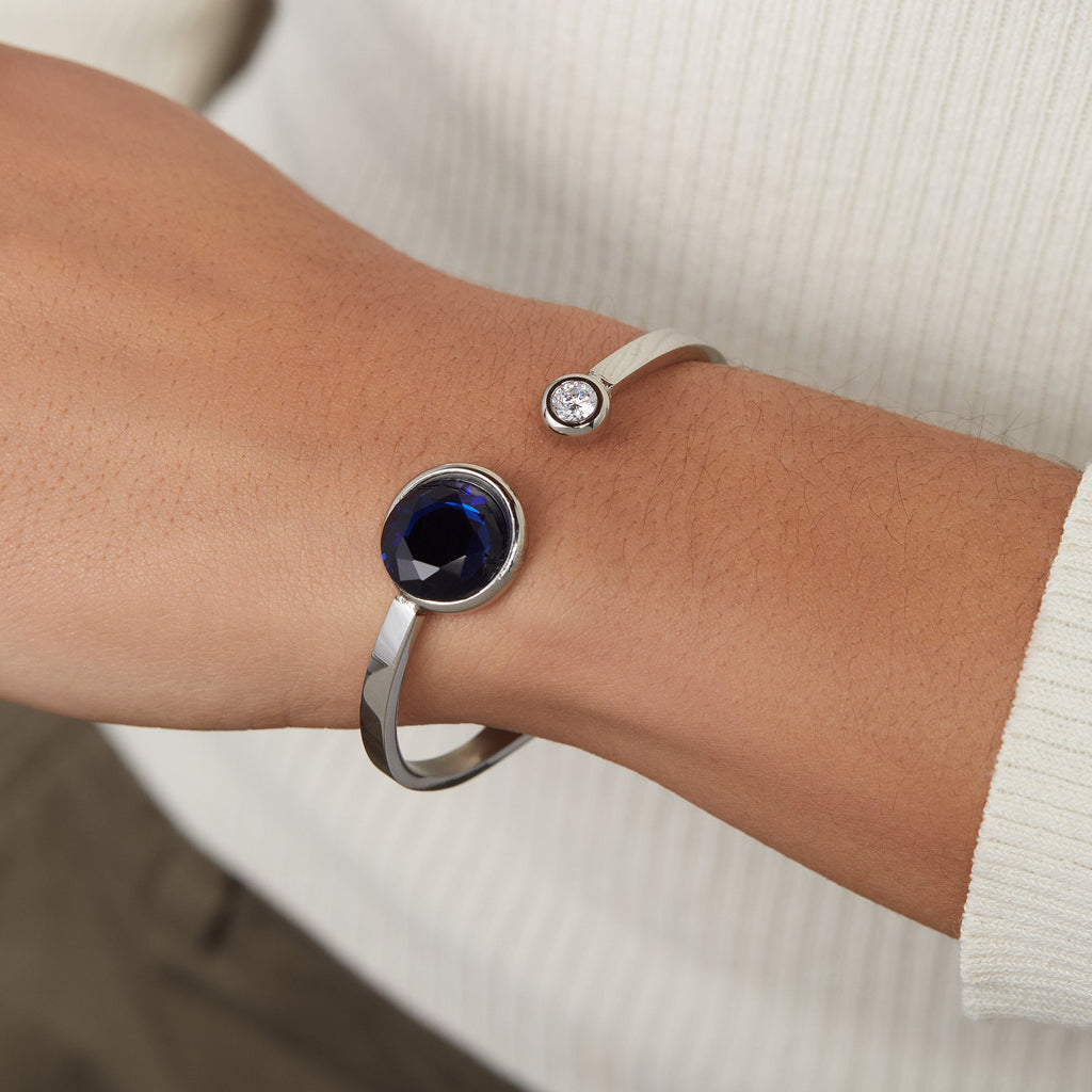 Sapphire Crystal Hinge Cuff T-Shirts