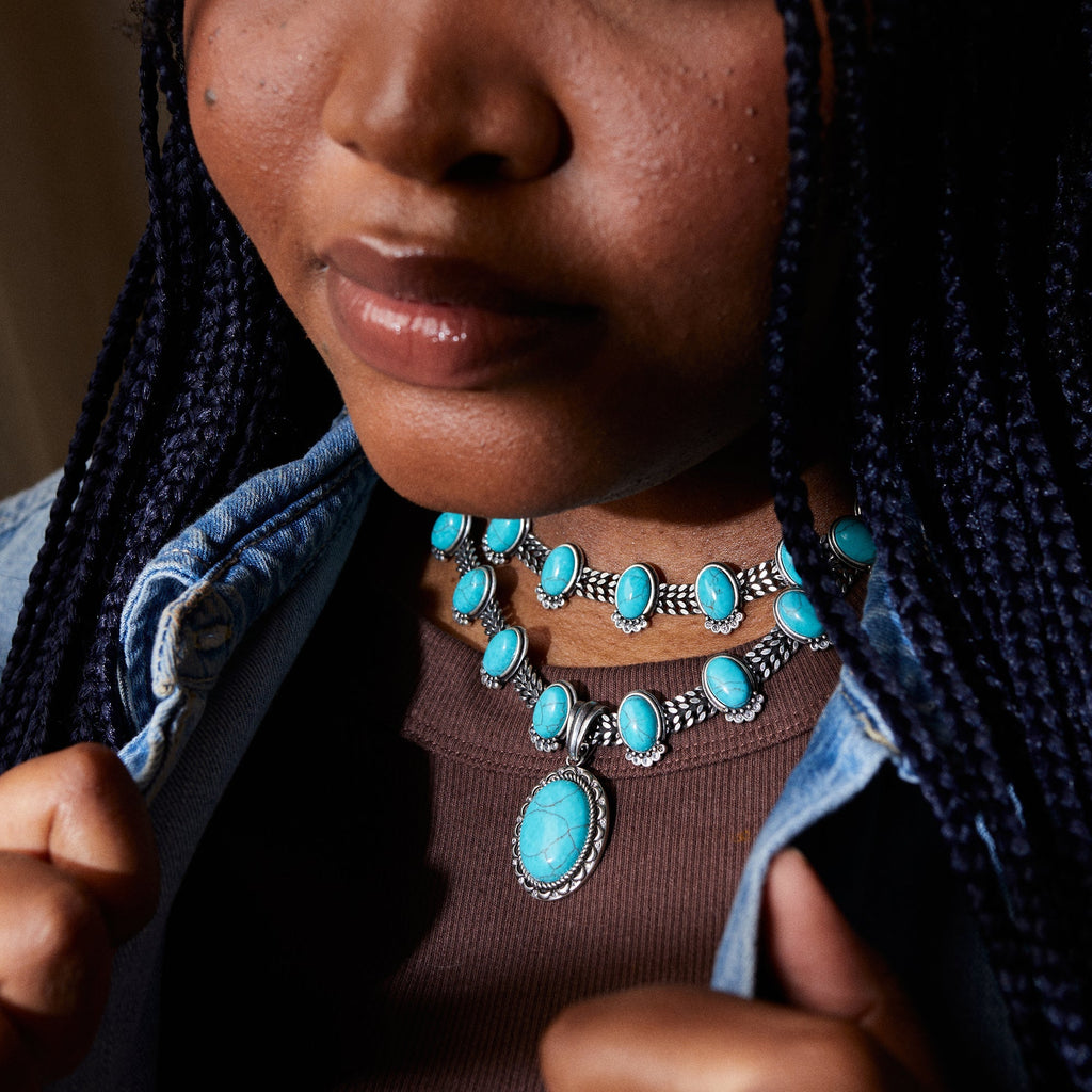 Vintage Turquoise Statement Necklace T-Shirts