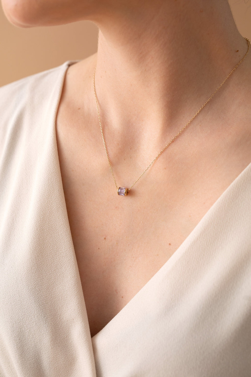 June Birthstone Precious Pendant Necklace T-Shirts